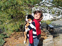 Bernese Mountain Dog puppy Elisa just arrived September 2015